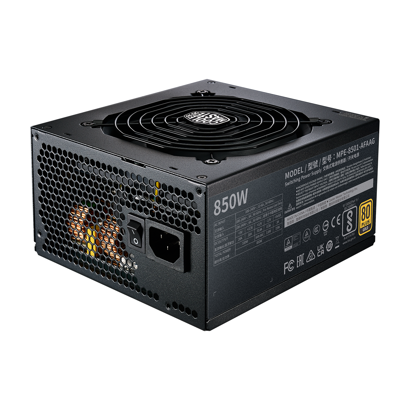 MWE Gold 850 V2 ATX 3.0 image number 1