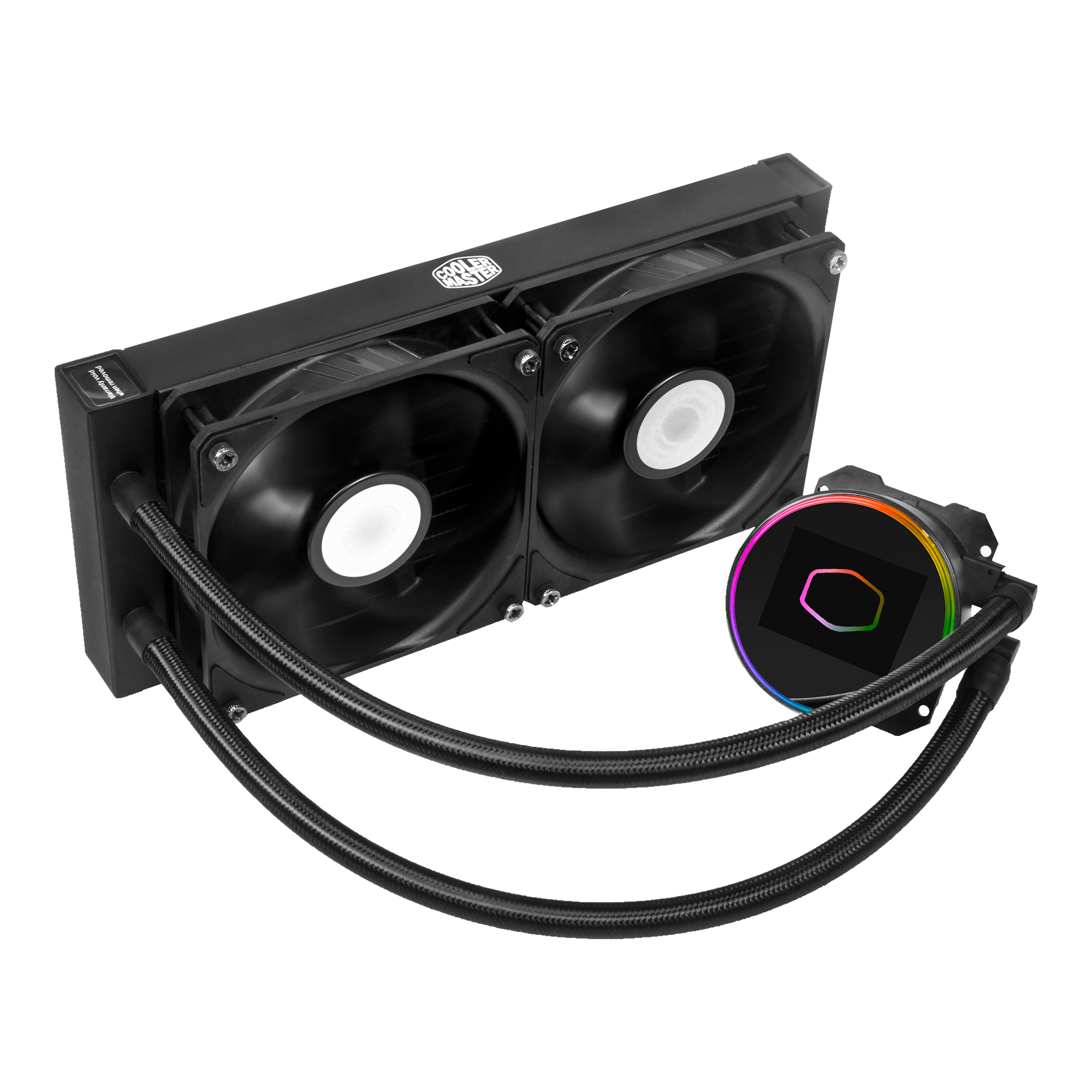 MasterLiquid ML240 Vivid CPU Liquid Cooler image number 3