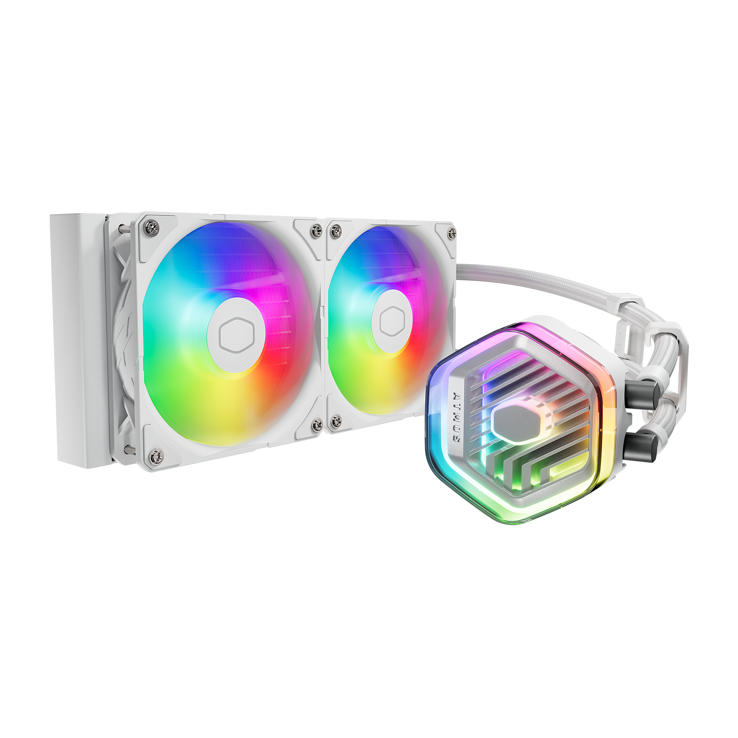 MasterLiquid 240 ATMOS White AIO 水冷散熱器 image number 0