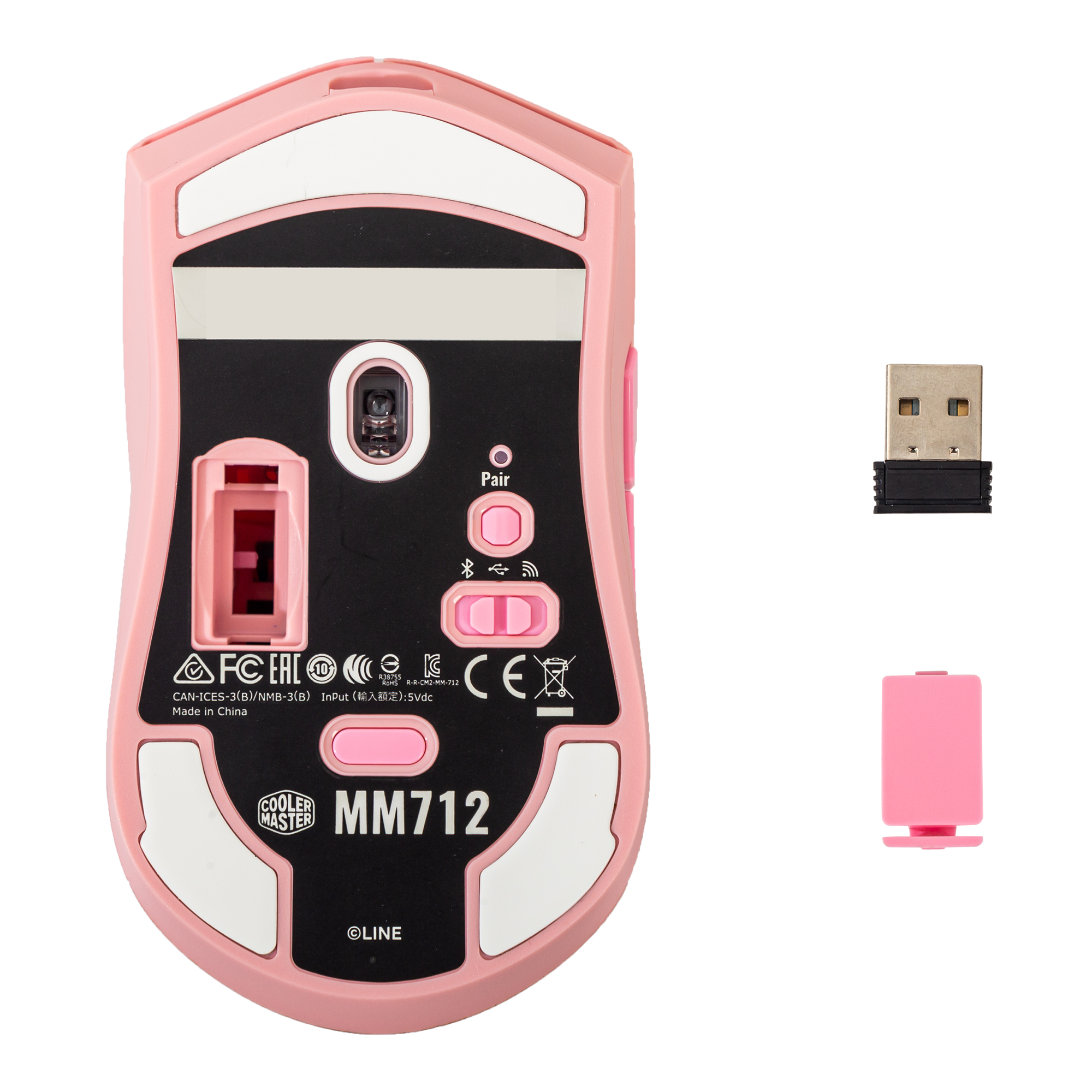 MM712 LINE FRIENDS minini 限定版無線電競滑鼠 image number 5