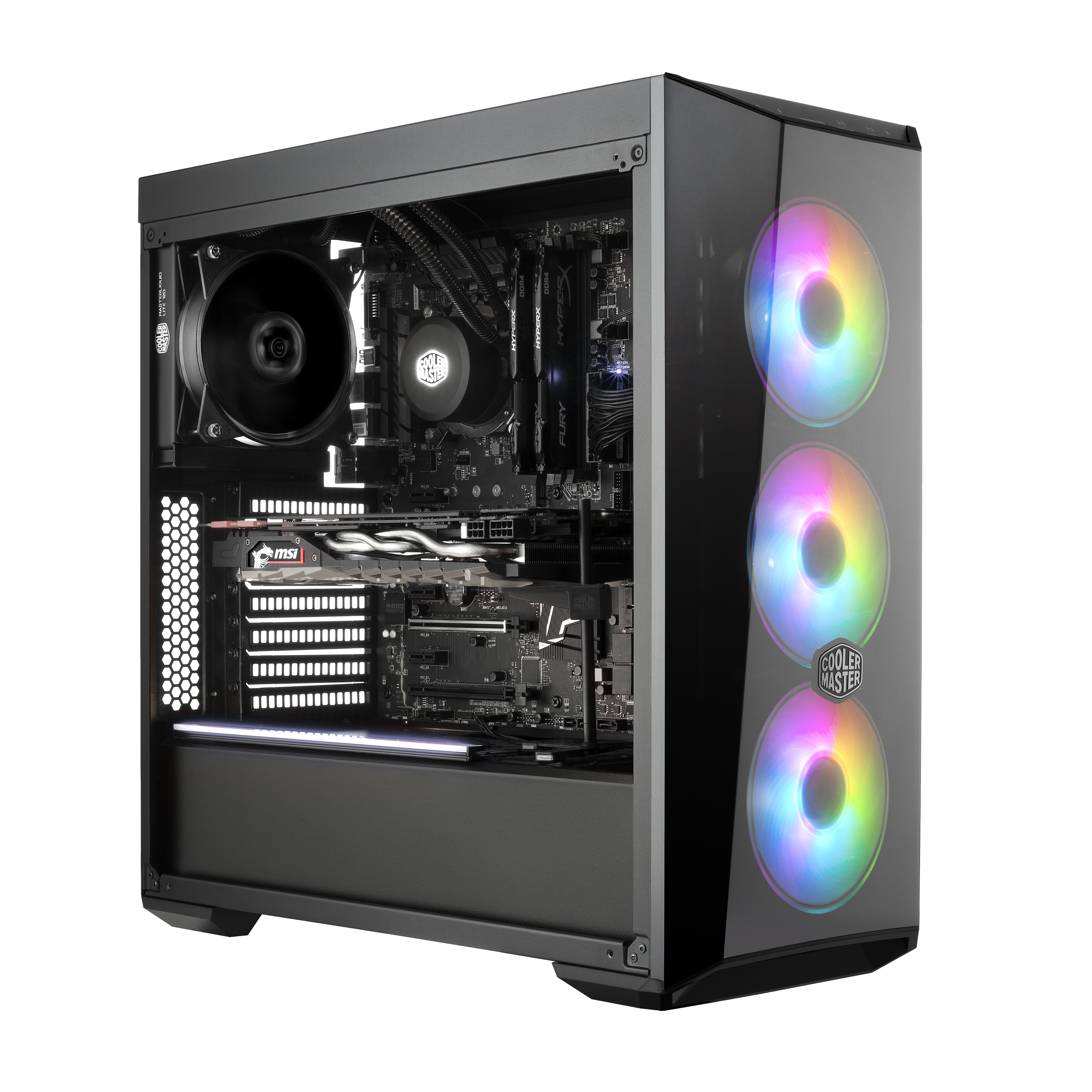 MasterBox Lite 5 ARGB Mid Tower PC Case image number 7