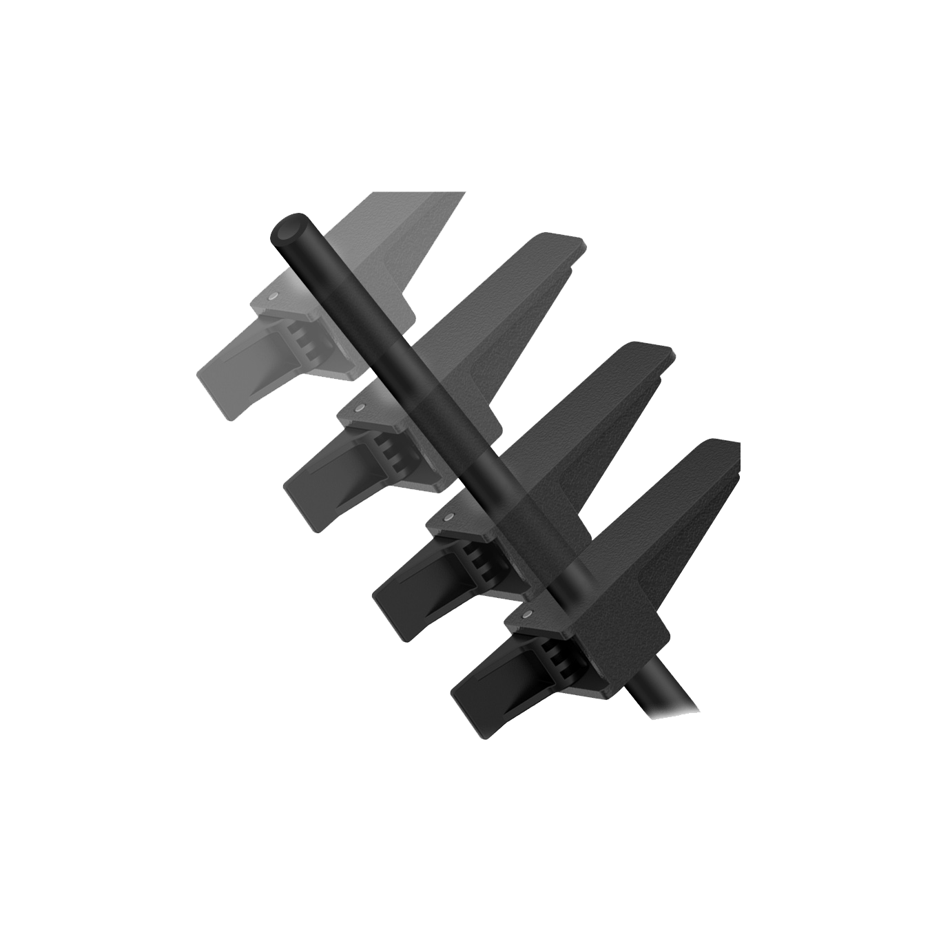 Universal Graphics Card Holder (2 Supports) image number 2