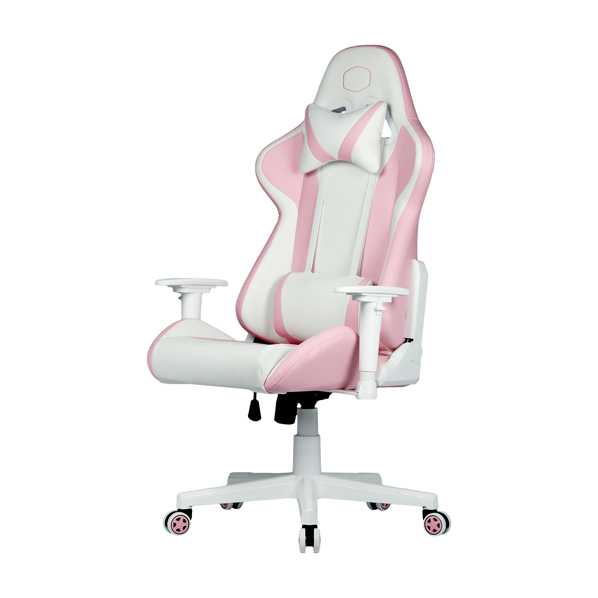 Caliber R1S Rose Gaming Chair - Rose White & Rose Gray image number 2