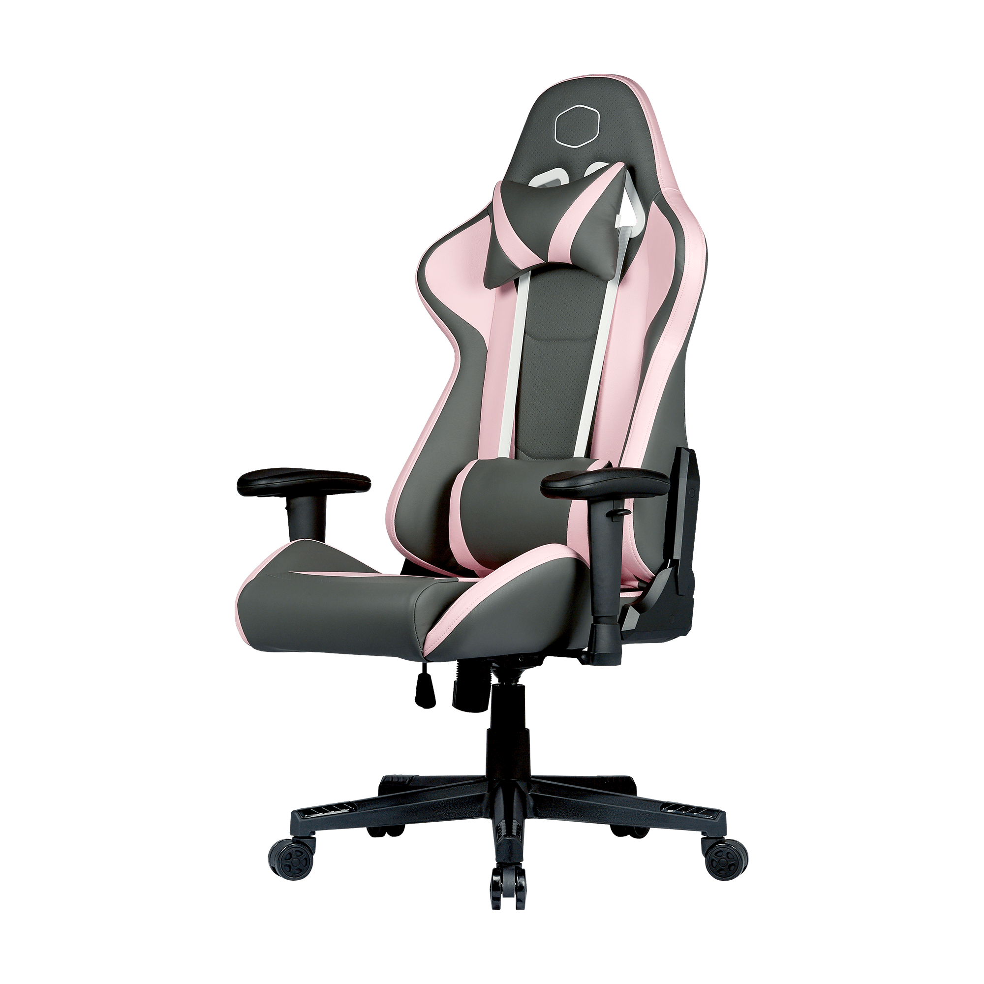 Caliber R1S Rose Gaming Chair - Rose White & Rose Gray image number 18