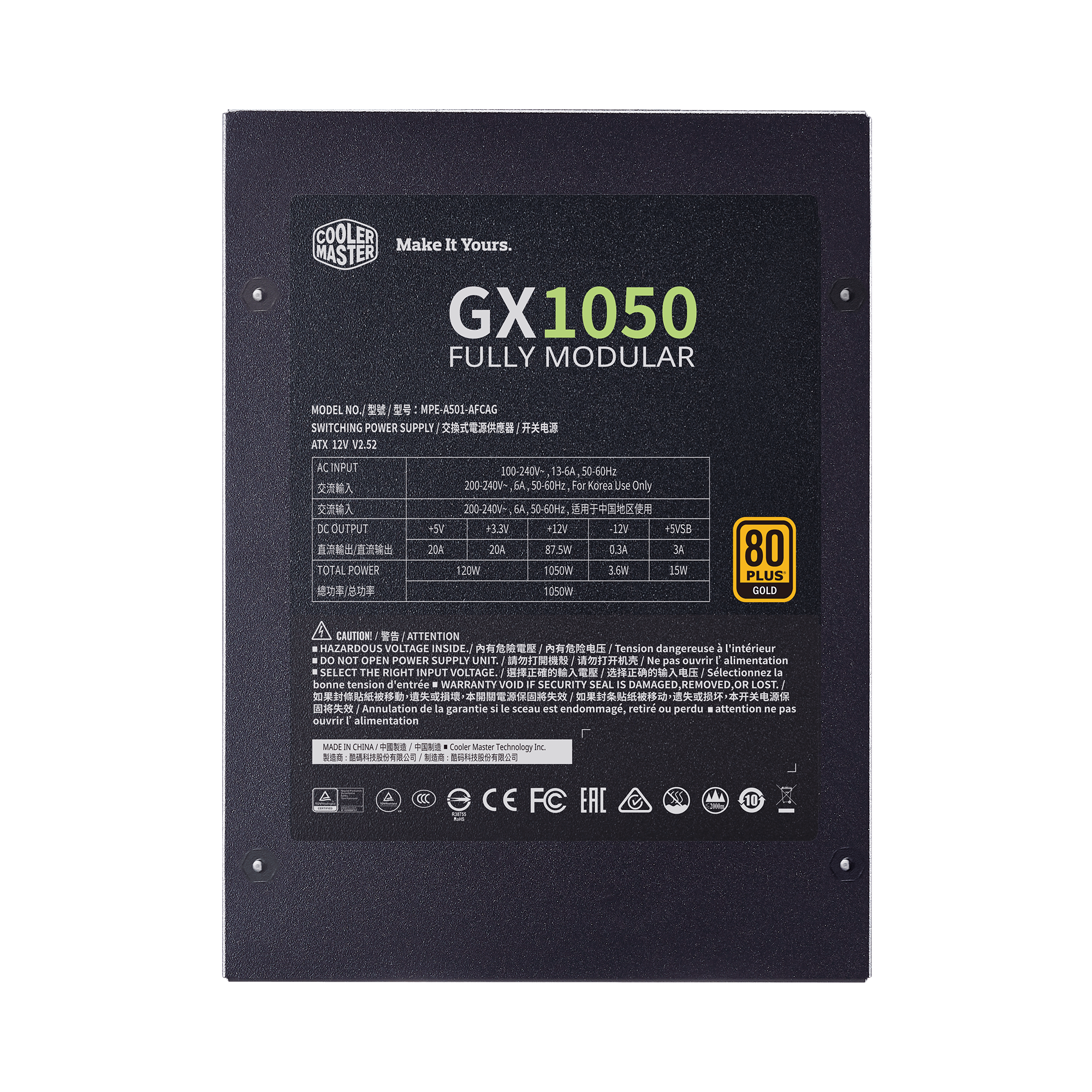 GX GOLD 1050 - V2 Full Modular image number 8