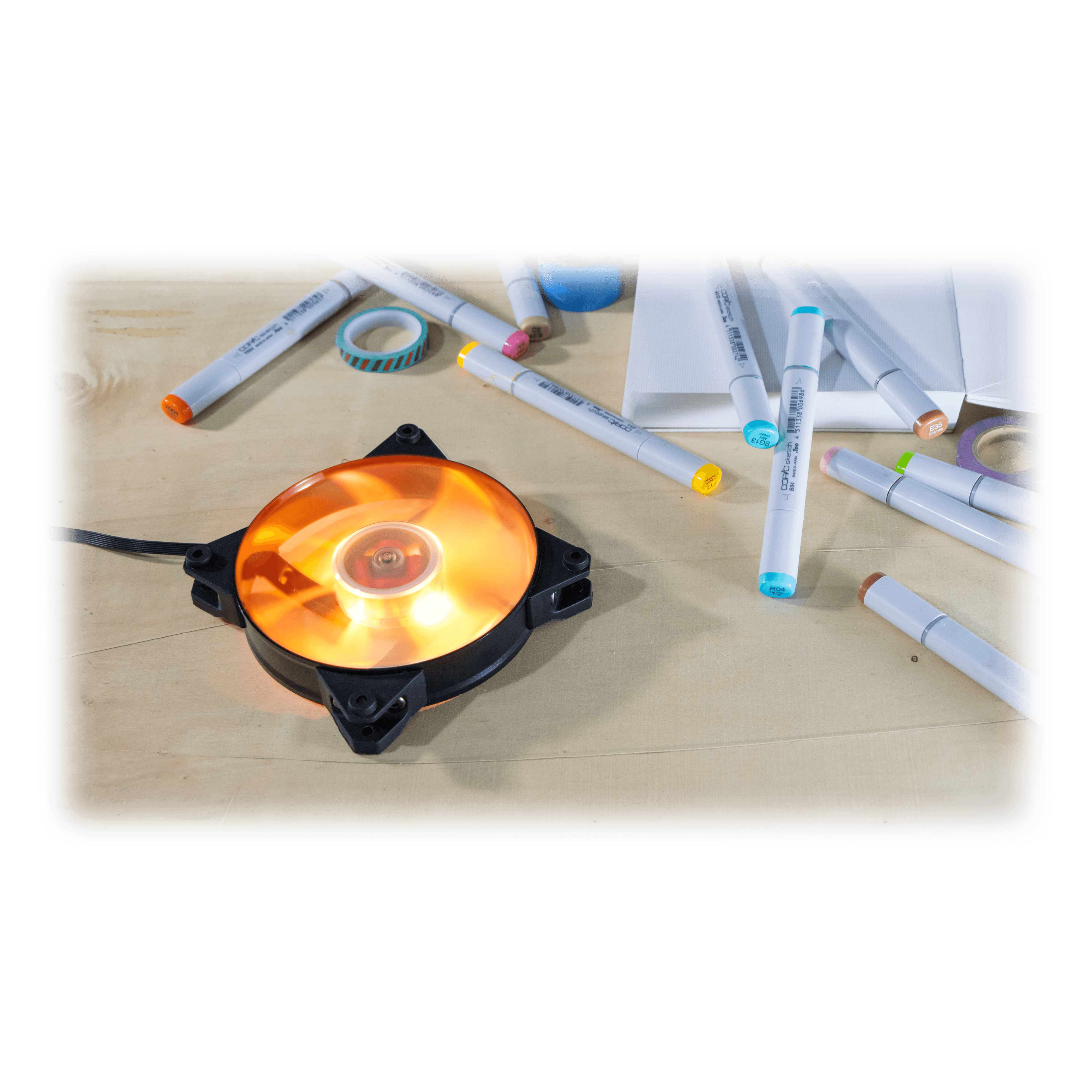 MasterFan Pro 140 Air Flow RGB 3 in 1 with RGB LED Controller image number 7