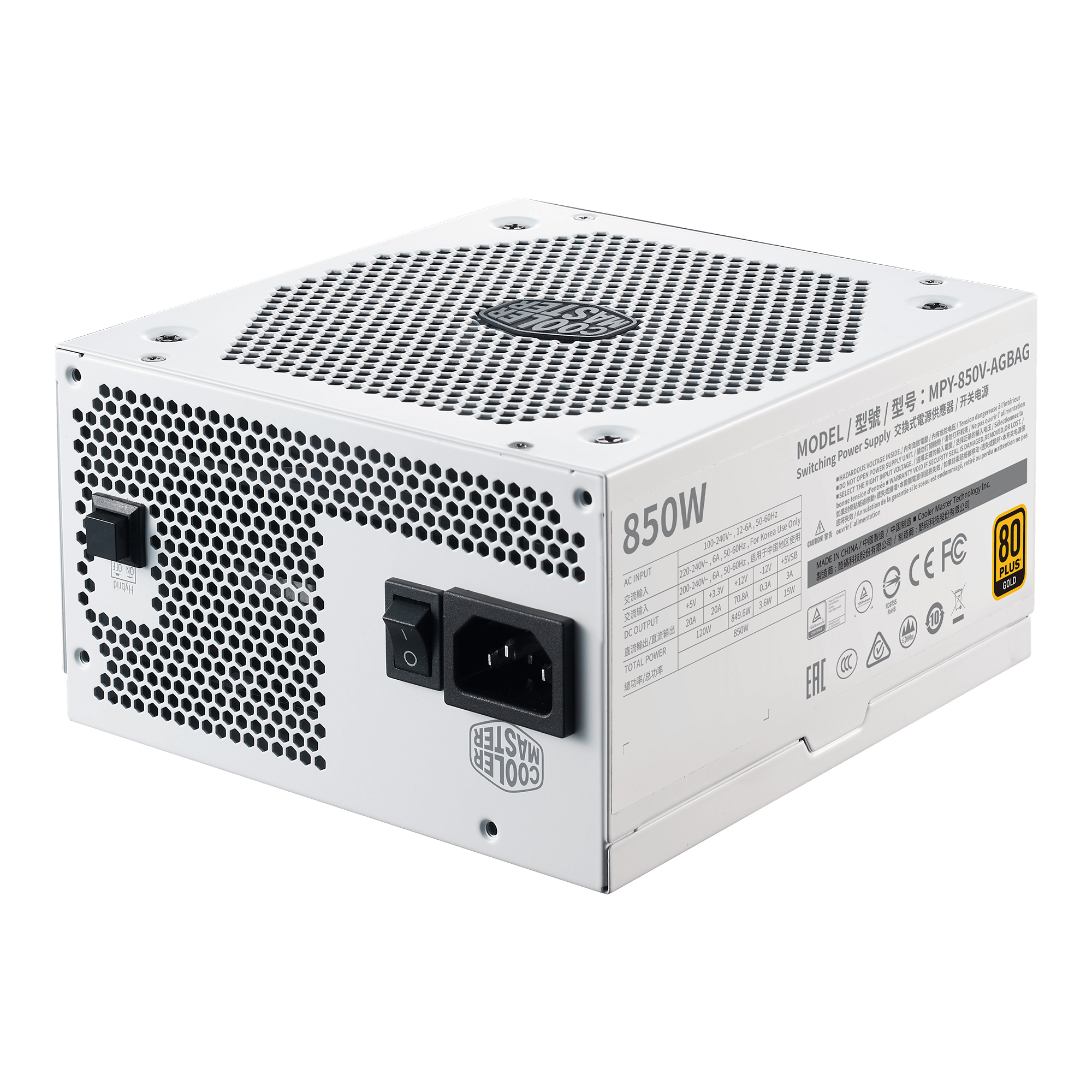 V850 Gold-V2 White Edition image number 1