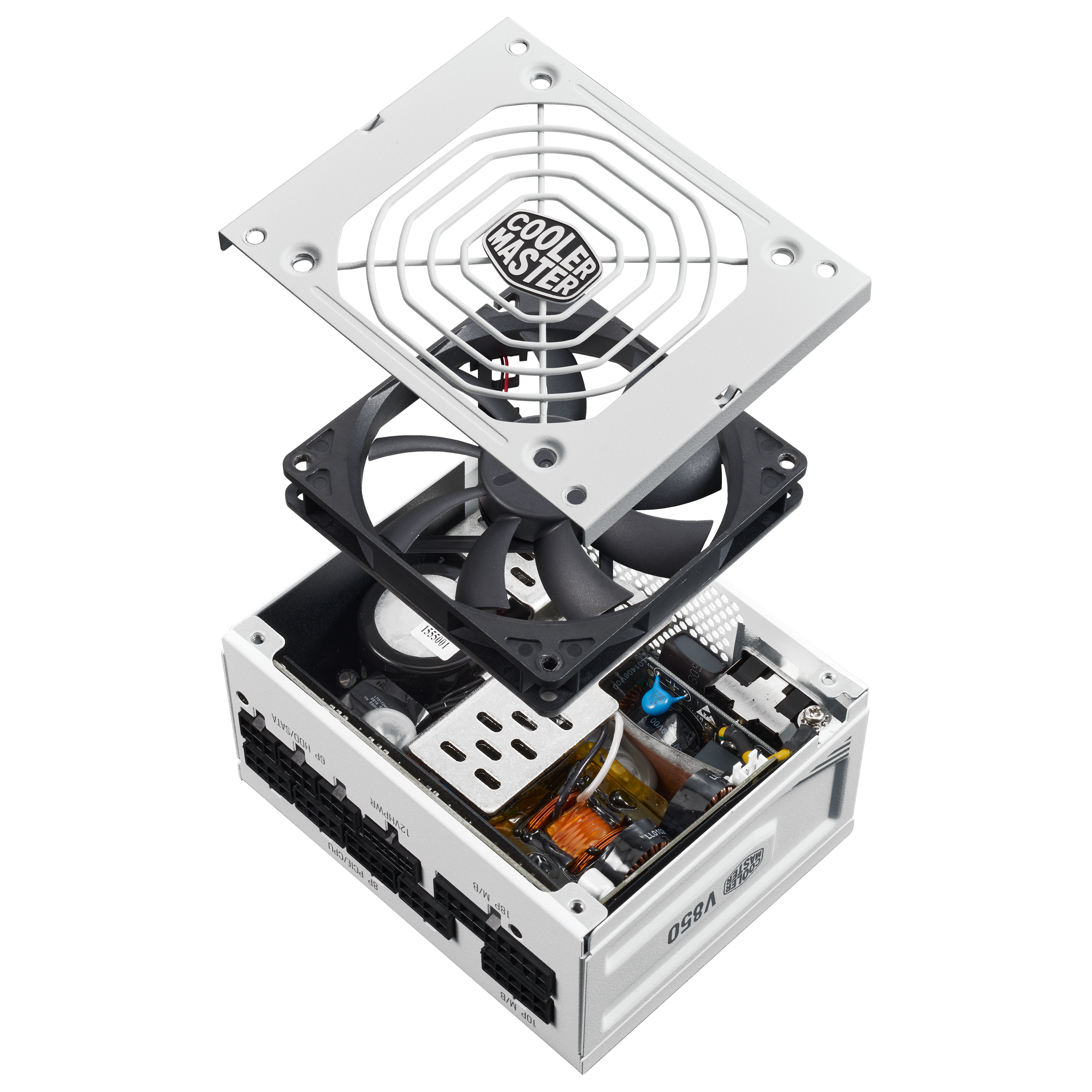 V SFX Gold 850W ATX 3.1 White Edition image number 4