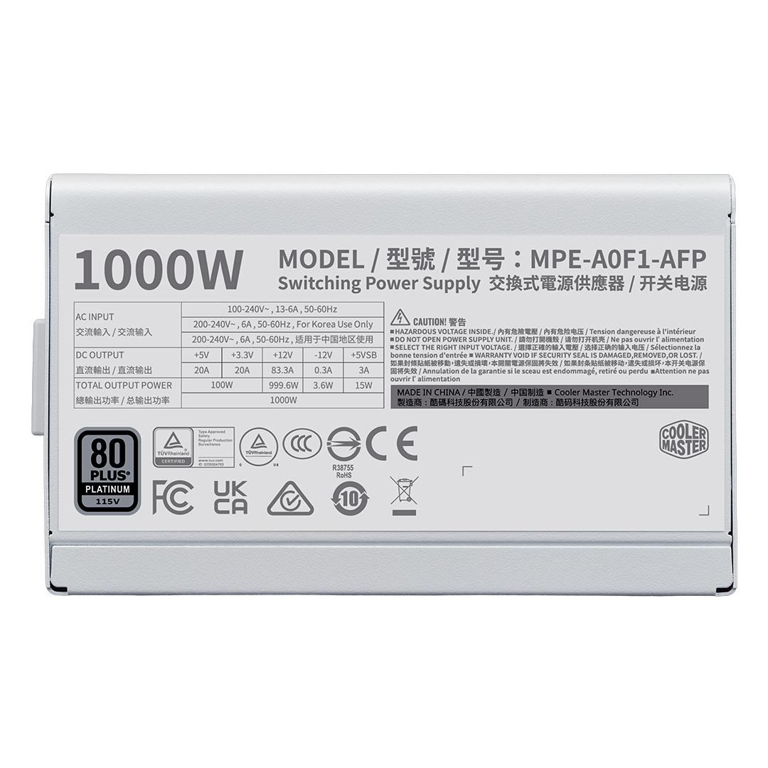 Elite Platinum 850-1300W image number 11
