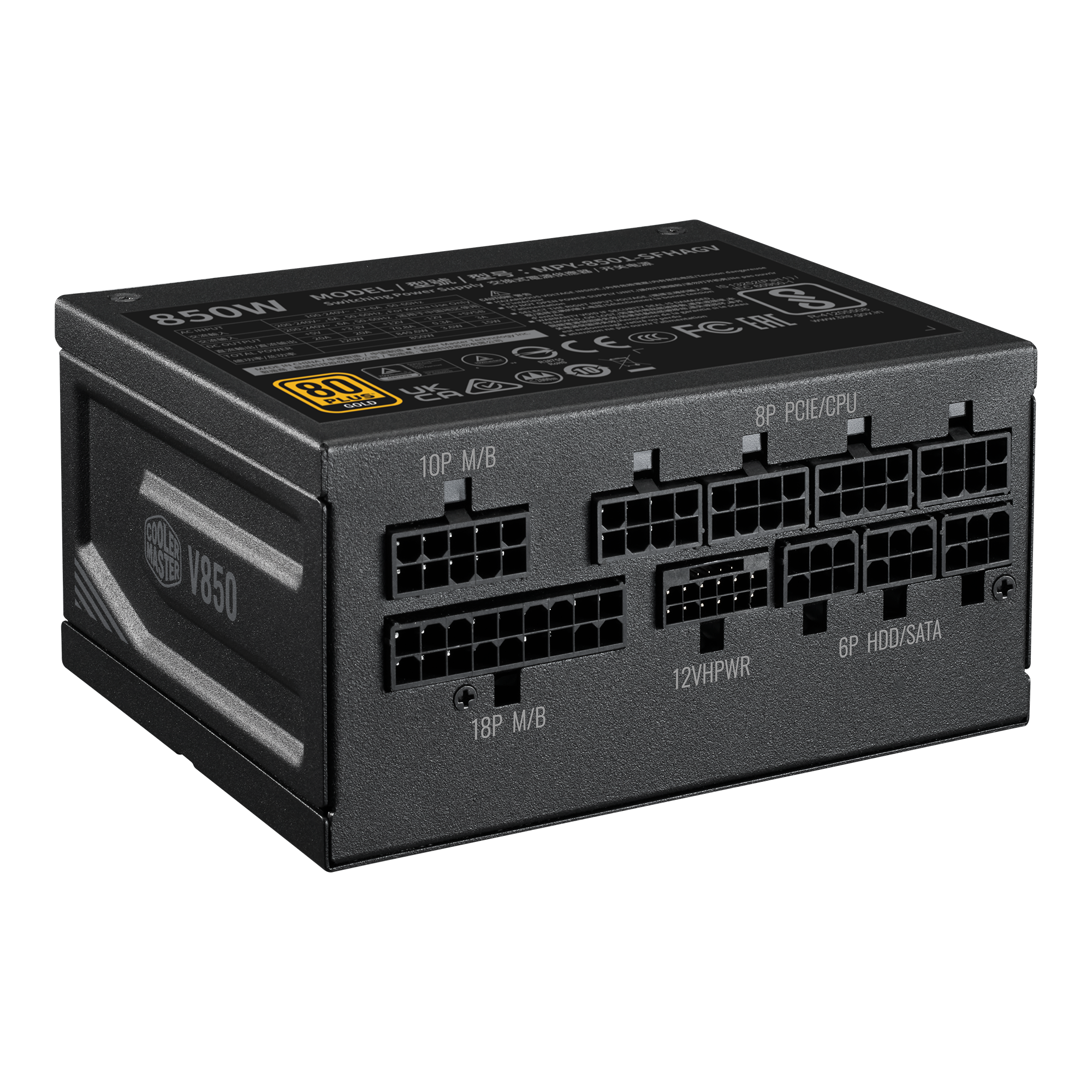 V SFX Gold 850 ATX 3.0 image number 2