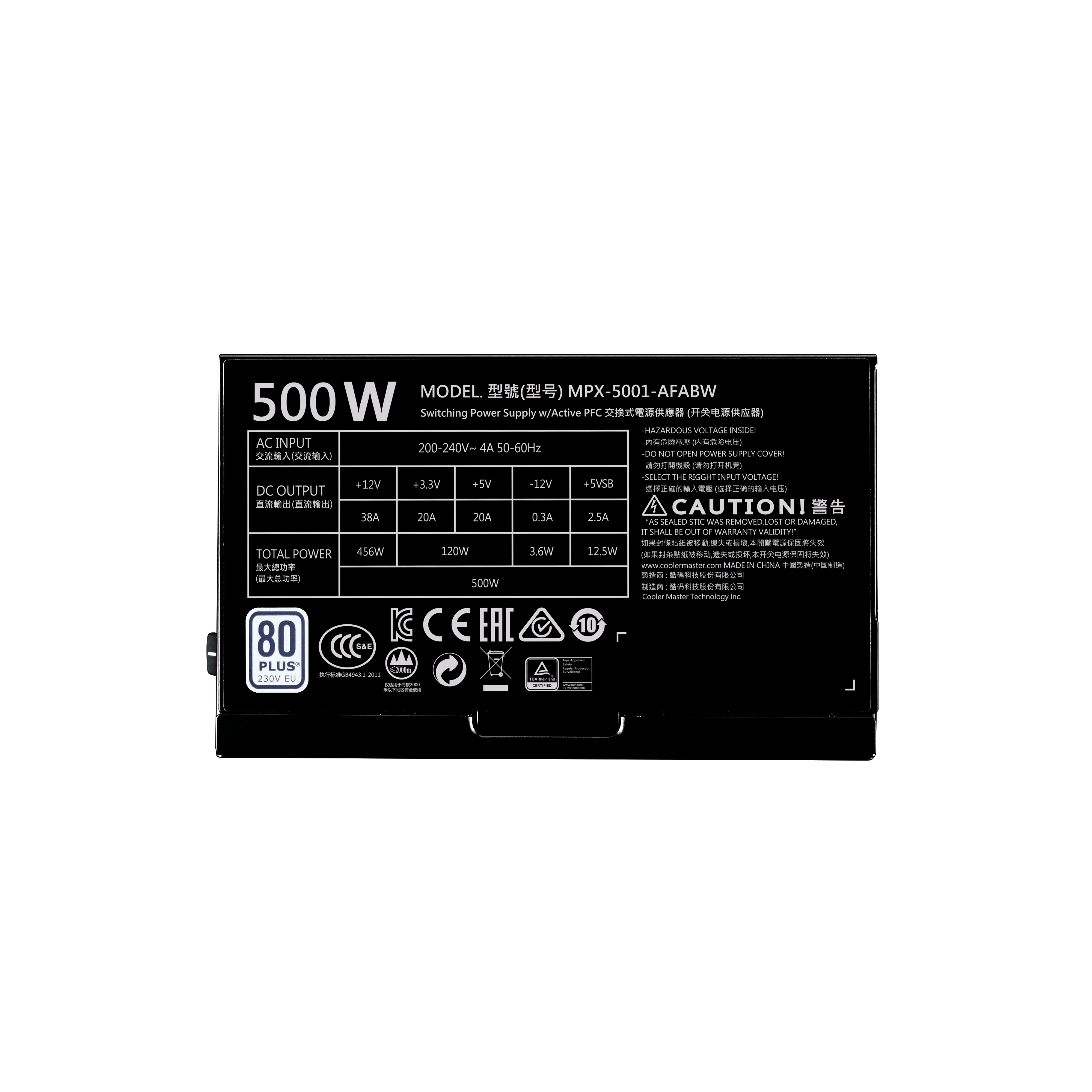 MasterWatt Lite 500 Full Modular image number 4