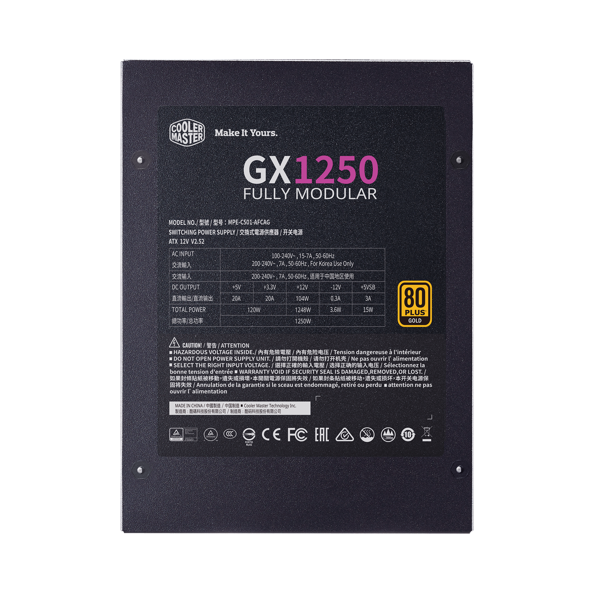 GX GOLD 1250 - V2 Full Modular image number 8