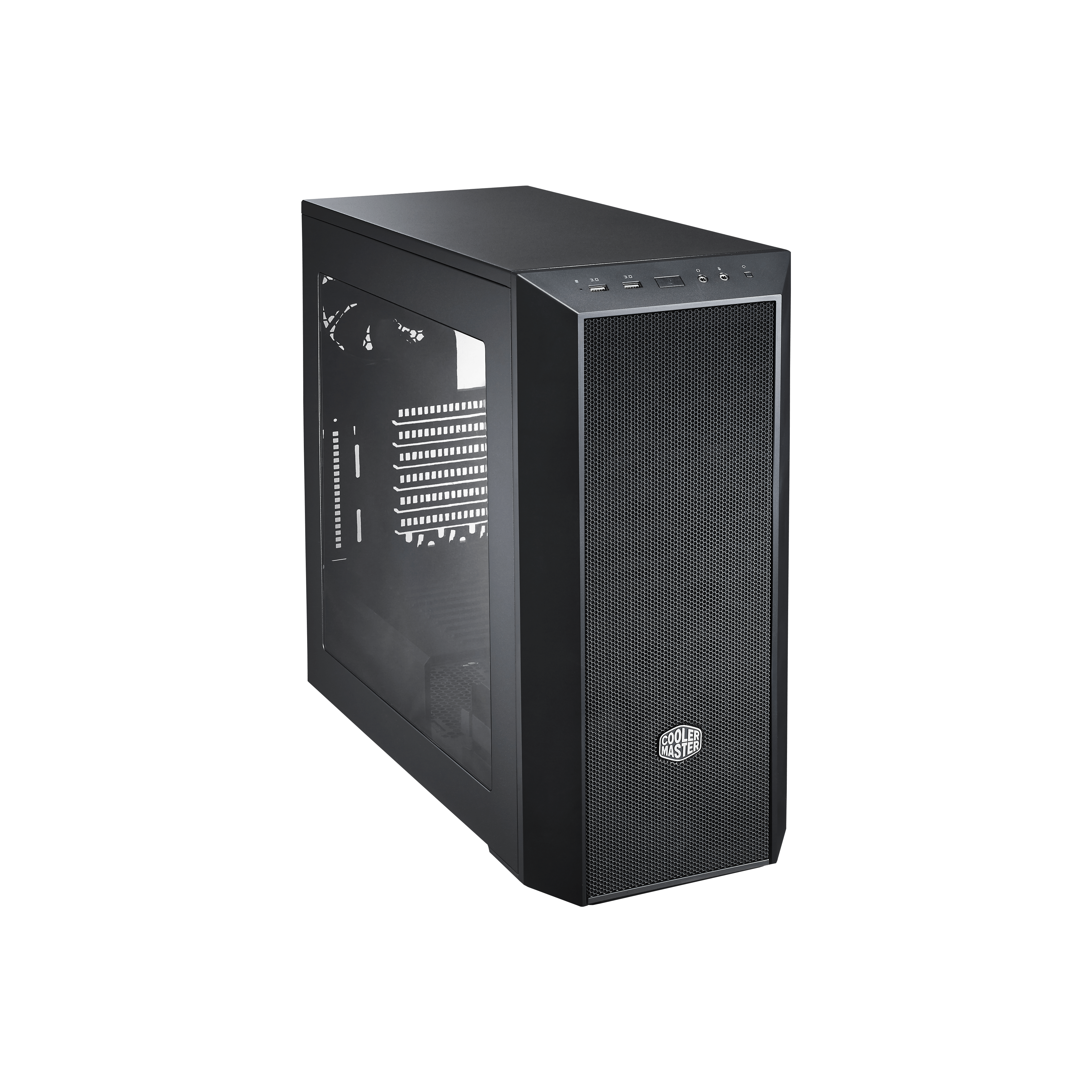 MasterBox 5 - Black with MeshFlow Front Panel image number 2
