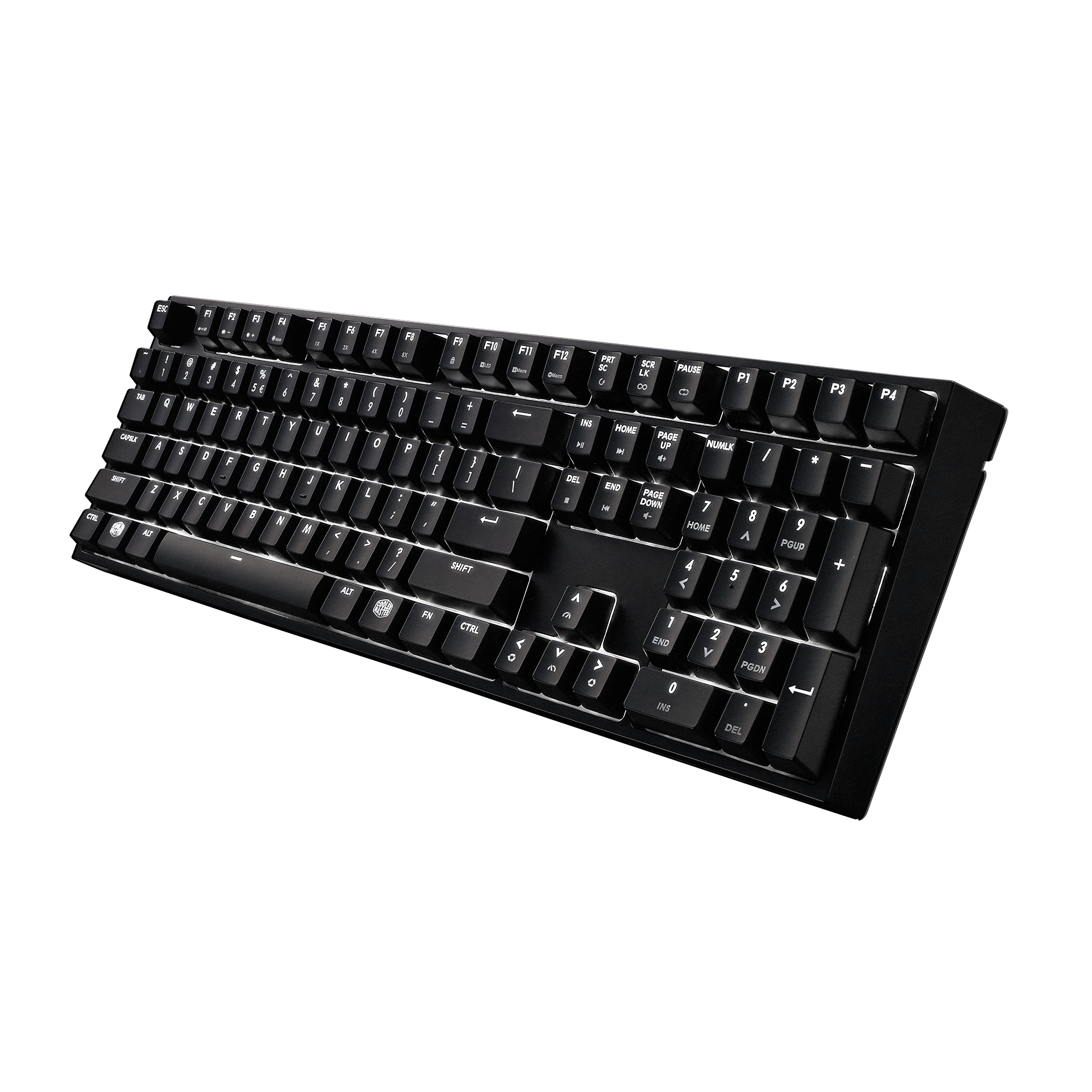 Masterkeys Pro L White LEDs Mechanical Gaming Keyboard image number 1
