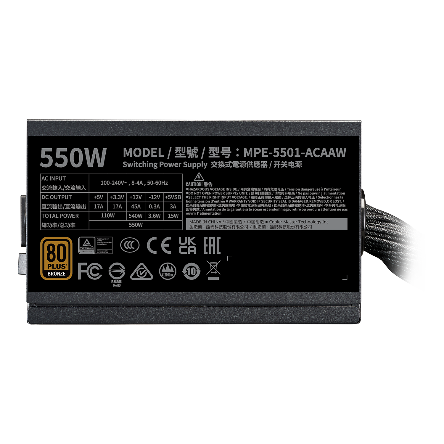 MWE Bronze 550 V3 image number 3