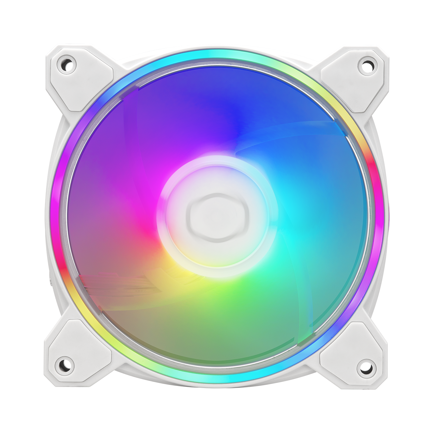 MasterFan MF120 Halo&sup2; White 3in1 image number 1