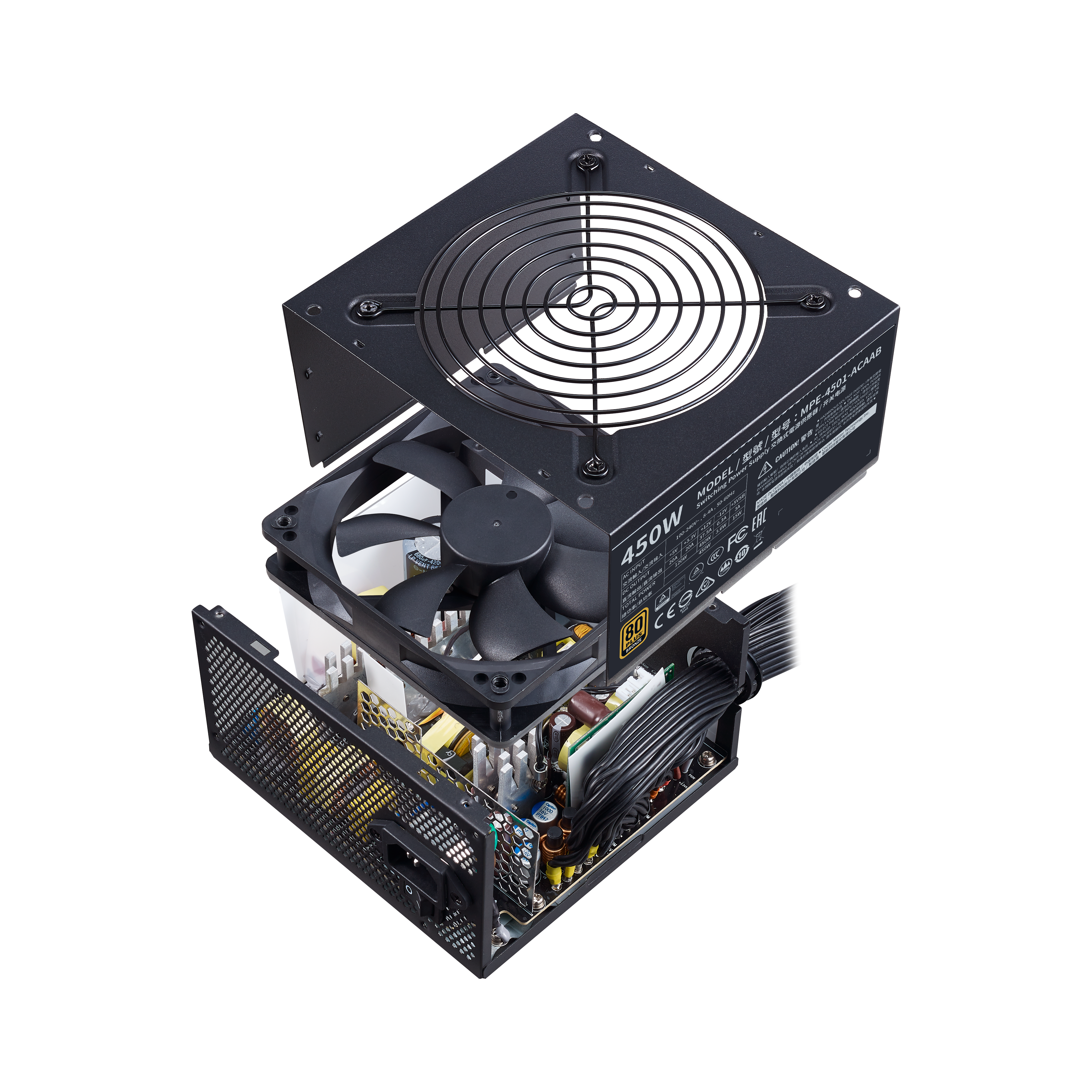 MWE 450 Bronze - V2 銅牌 450W 電源供應器 image number 8