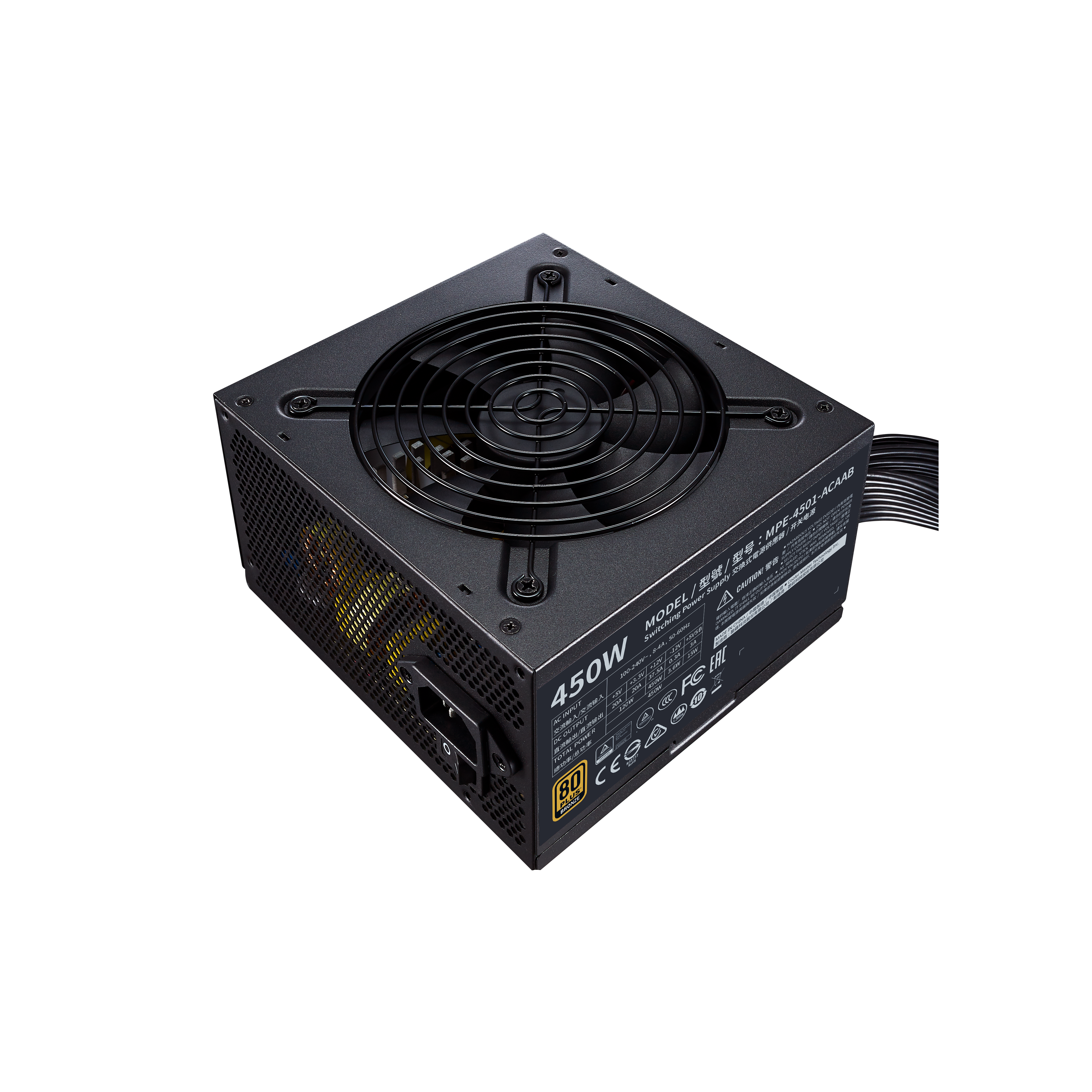 MWE 450 Bronze - V2 銅牌 450W 電源供應器 image number 1