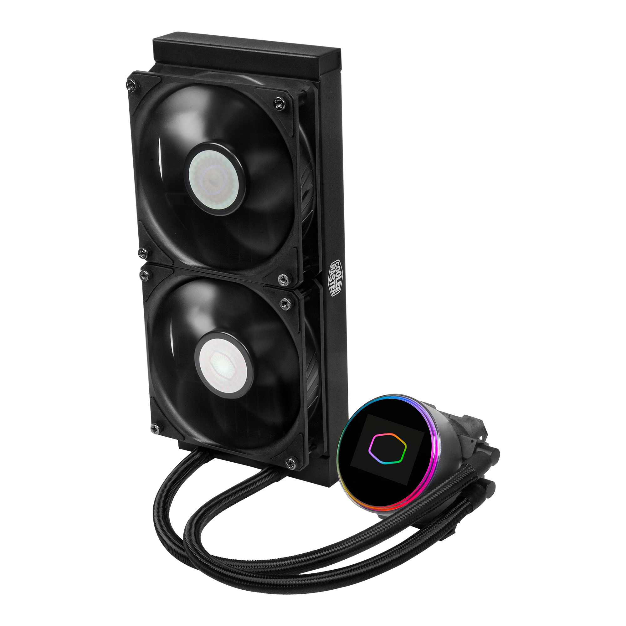 MasterLiquid ML240 Vivid CPU Liquid Cooler image number 1