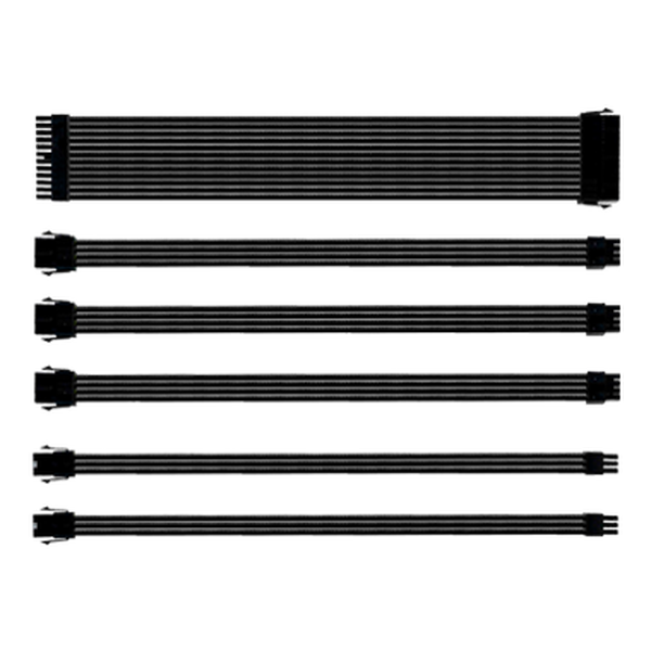 Sleeved Extension Cable Kit - Black