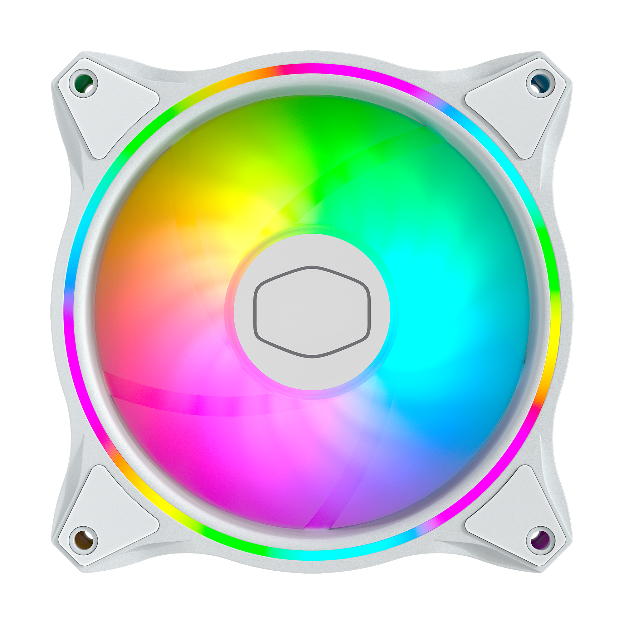 MasterFan MF120 Halo 3in1 White Edition image number 1