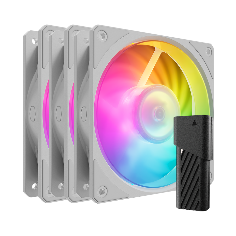 MOBIUS 120P ARGB 白色版三風扇套裝 image number 0