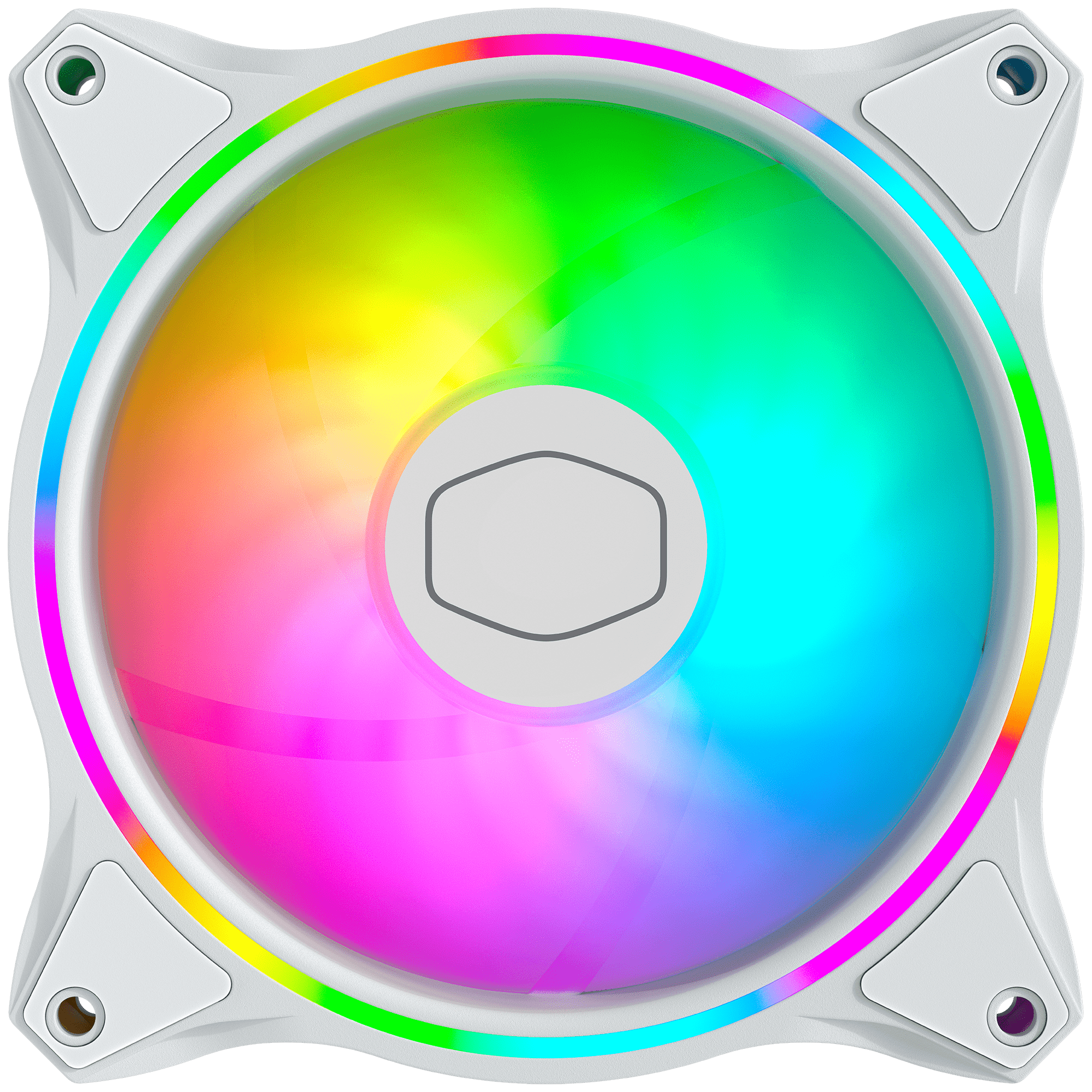 MasterFan MF120 Halo White Edition 120mm Case Fan image number 1