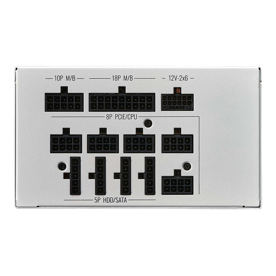 MWE Gold 1250 V2 ATX 3.1 White Edition image number 4