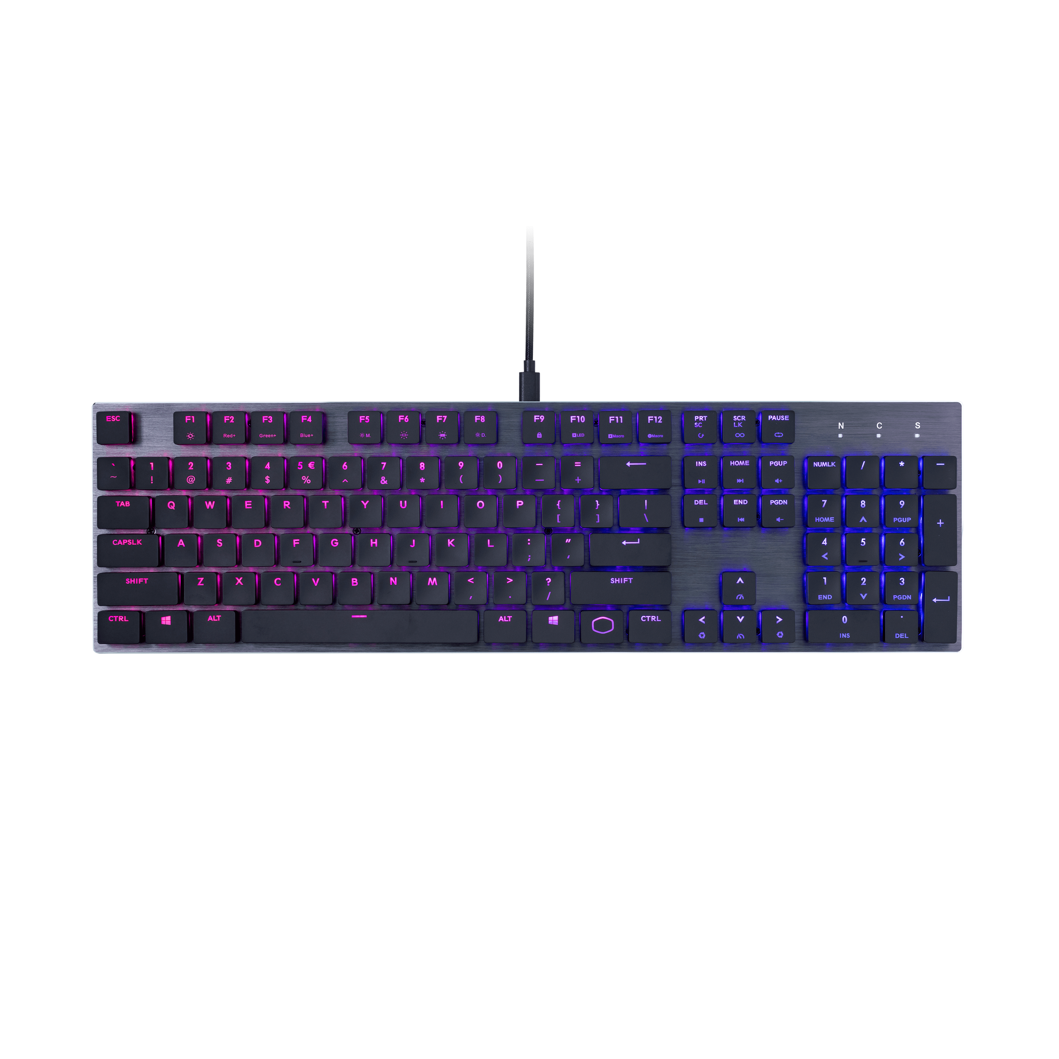 SK650 Low Profile RGB Mechanical Gaming Keyboard image number 1
